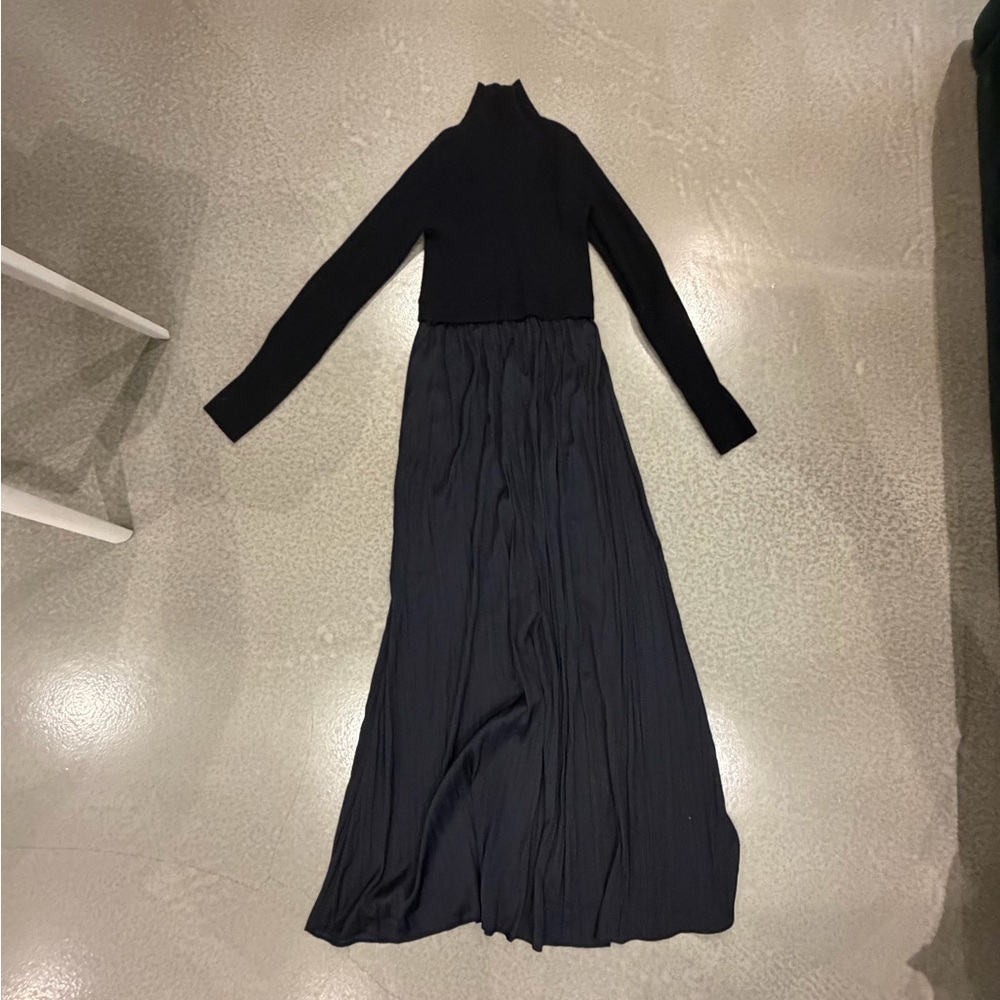 Anthropologie Black Maxi Dress